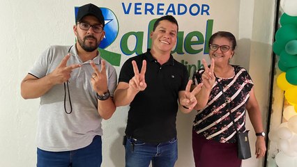 VEREADOR RAFAEL DA GALINHA INAUGURA MAIS UM PROJETO SOCIAL EM ITAMBÉ