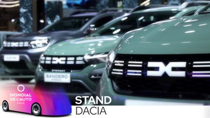 Dacia met le paquet sur son stand ! - Mondial de l'Auto 2022
