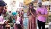 Jasmin Bhasin Gippy Grewal Harmandir Sahab Gurudwara Darshan Amritsar Video Viral | *Entertainment