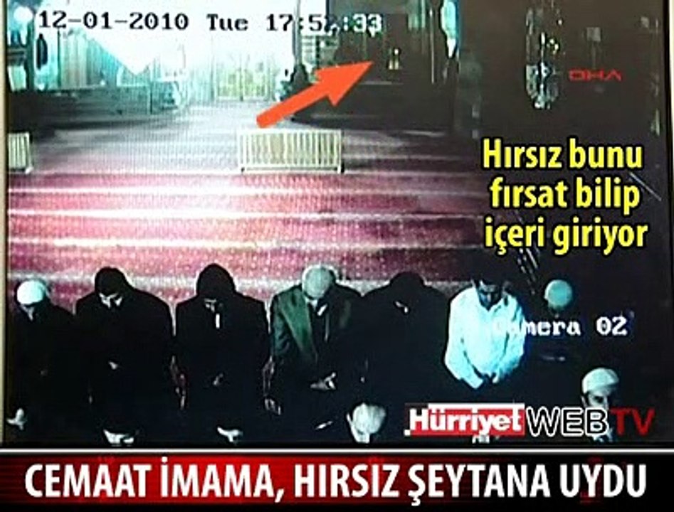 CEMAAT İMAMA HIRSIZ ŞEYTANA