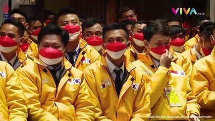 Lepas Pekerja Migran ke Korea Selatan, Begini Pesan Jokowi