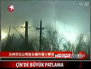 ÇİN'DE BÜYÜK PATLAMA MEYDANA GELDİ