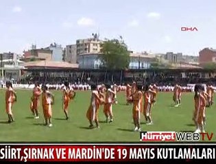 GÜNEYDOĞU'DA 19 MAYIS COŞKUSU