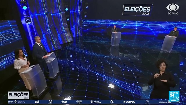 Présidentielles au Brésil : débat électrique entre Lula et Bolsonaro