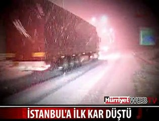 İSTANBUL'A YILIN İLK KARI