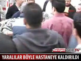 HASTANELER YARALILARLA DOLDU
