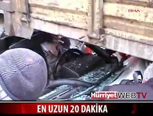 20 DK KURTARILMAYI BEKLEDİ