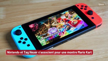 Nintendo et Tag Heuer s’associent pour une montre Mario Kart !