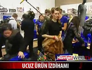 UCUZ ÜRÜN İZDİHAMI