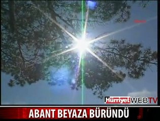 ABANT BEYAZA BÜRÜNDÜ