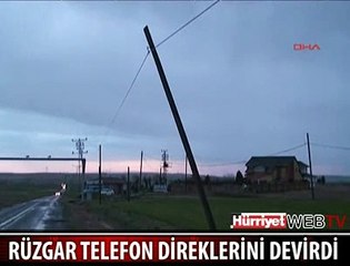 AŞIRI RÜZGAR HAYATI FELÇ ETTİ