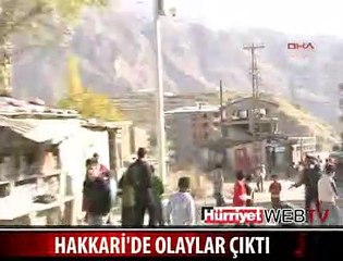 HAKKARİ'DE OLAYLAR