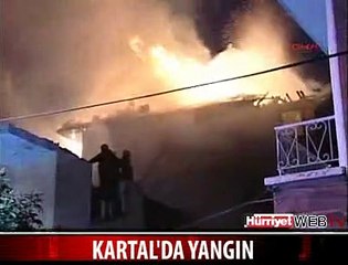 KARTAL'DA ALEVLİ GECE