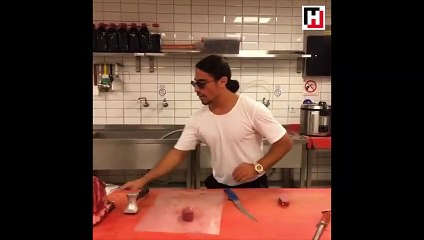 Nusret eti moleküllerine ayırdı!