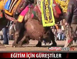 DEVELER EĞİTİM İÇİN GÜREŞTİ