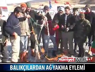 VANLI BALIKÇILAR İSYAN ETTİ