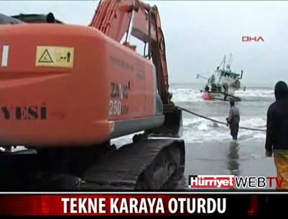 BU DA KARAYA OTURDU