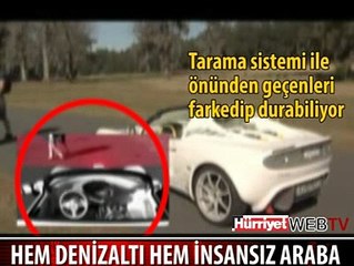 HEM DENİZALTI HEM İNSANSIZ ARABA