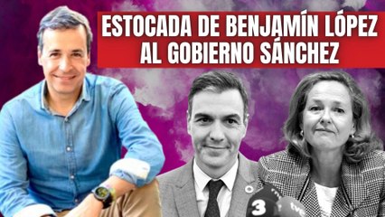 Estocada de Benjamín López al Gobierno Sánchez por alardear de la crisis