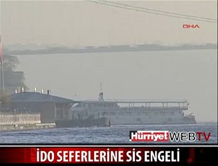 DENİZ ULAŞIMINA SİS ENGELİ