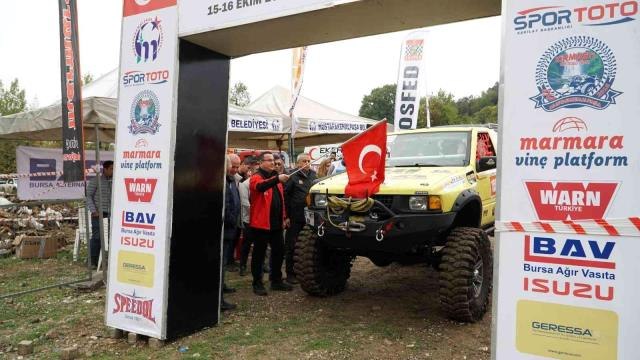 Bursa haber! Bursa'da offroad yarışları nefesleri kesti