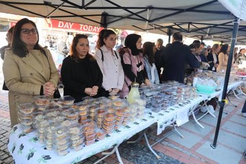 Şehit astsubay Yusuf Ataş'ın vasiyetinin yerine getirilmesi için kermes düzenlendi
