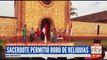 Acusan a sacerdote de permitir robo de reliquias del museo de la iglesia de San José de Chiquitos.