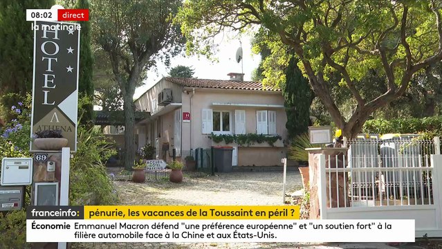 Pénurie de carburants - Face au manque d’essence, de nombreux vacanciers ont décidé d’annuler leur séjour prévu pour les vacances de la Toussaint - VIDEO