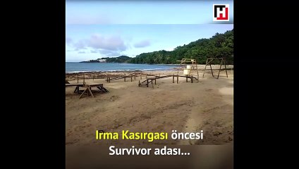 Irma Kasırgası, Survivor'ı vurdu