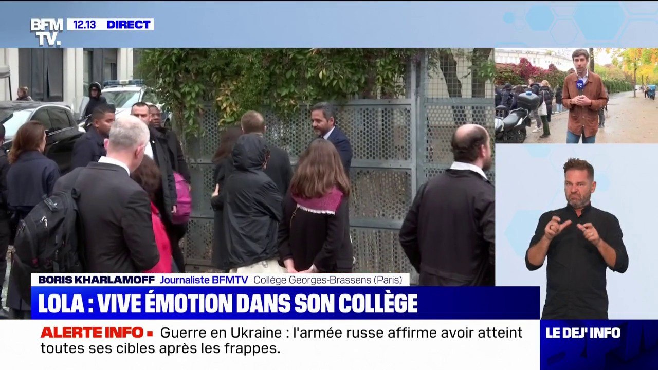 Meurtre de Lola: Pap Ndiaye et et Anne Hidalgo se sont rendus au collège où était scolarisée la jeune adolescente