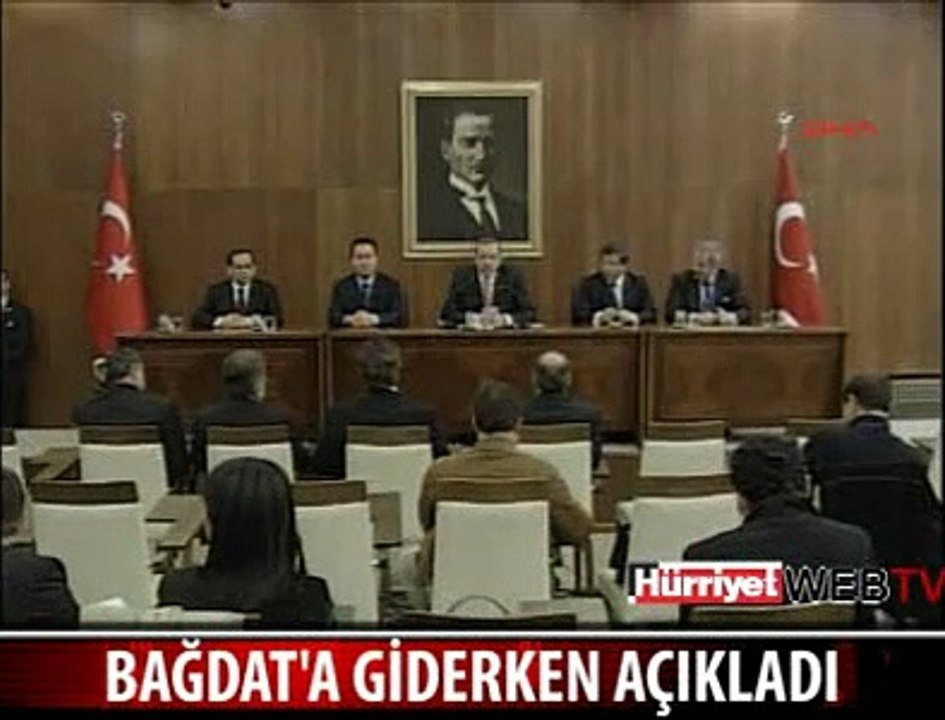 BAĞDAT'A GİDERKEN AÇIKLADI