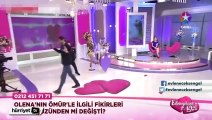 Damat adayı daha fazla dayanamayarak programı terk etti