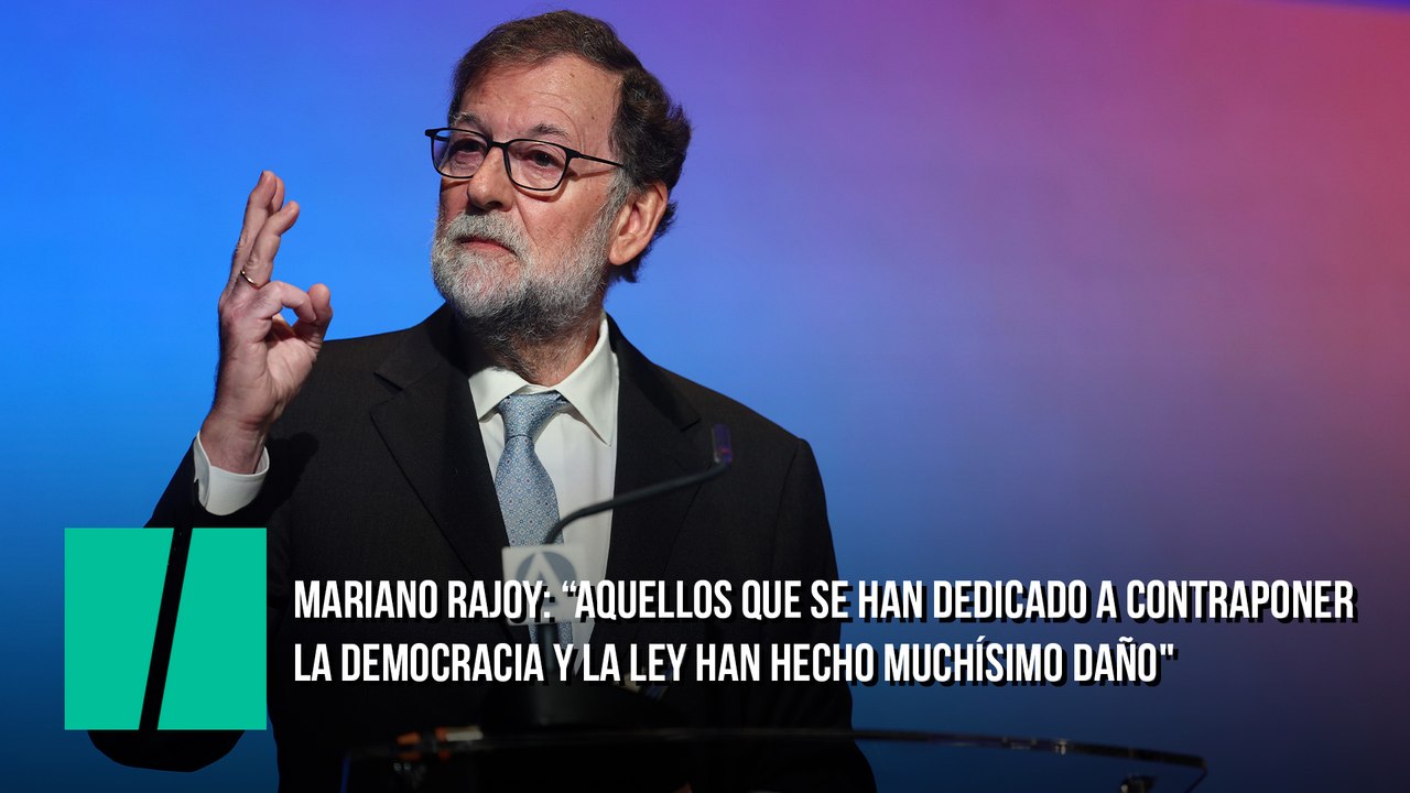 Mariano Rajoy: "El apoyo que se ha dado en España a grupos como Rodea al Congreso, a los famosos 'okupas'..."