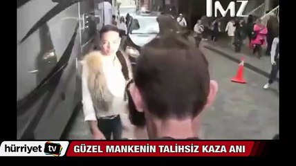 Adriana Lima'nın otobüs ile imtihanı