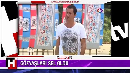 Tolga hüngür hüngür ağladı