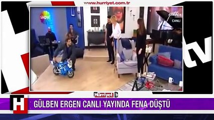 GÜLBEN ERGEN FENA DÜŞTÜ