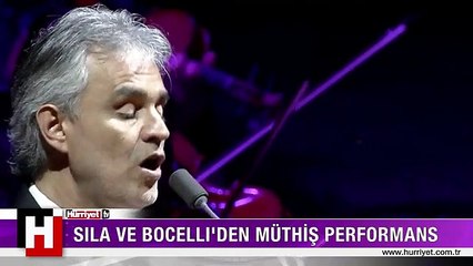 BOCELLI VE SILA'DAN MUTEŞEM PERFORMANS