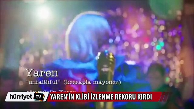 Şarkıcı Yaren’in klibi izlenme rekoru kırdı