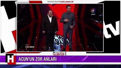 ACUN ILICALI'NIN ZOR ANLARI