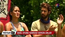 Survivor'da oyun sonrası gergin anlar