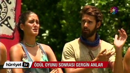 Survivor'da oyun sonrası gergin anlar