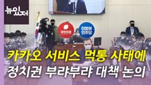 [뉴있저] '카카오 먹통 사태'에 정치권 부랴부랴 대응책 논의 / YTN
