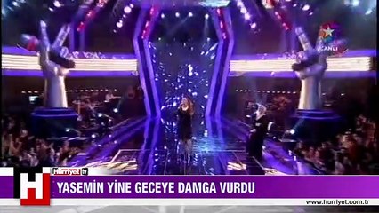 YASEMİN GECEYE DAMGA VURAN İSİM OLDU