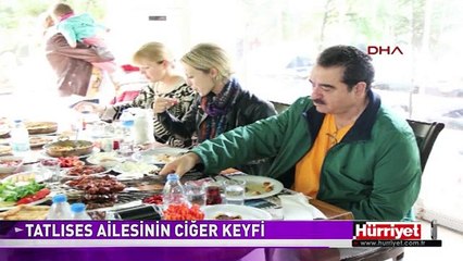 ŞANLIURFA'DA TATLISES AİLESİNİN CİĞER KEYFİ