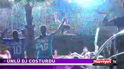 İSVEÇLİ ÜNLÜ DJ ALESSO ALANYA'DA COŞTURDU