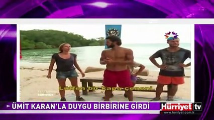 SURVIVOR'DA ÜMİT İLE DUYGU BİRBİRİNE GİRDİ