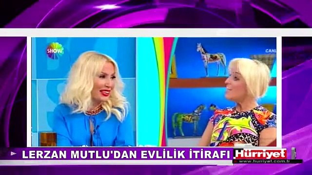 LERZAN MUTLU'DAN CANLI YAYINDA İTİRAF