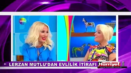 LERZAN MUTLU'DAN CANLI YAYINDA İTİRAF