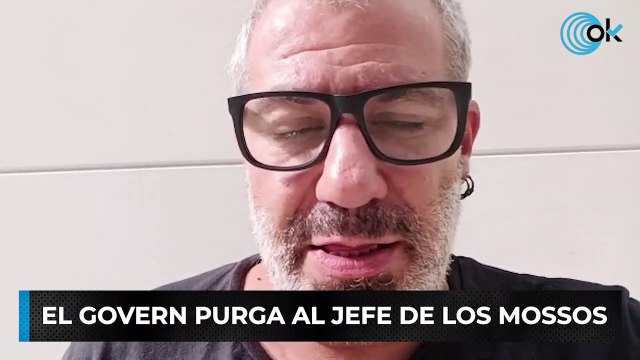 El govern purga al jefe de los mossos