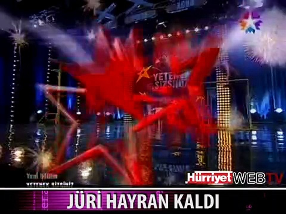 JÜRİ HAYRAN KALDI
